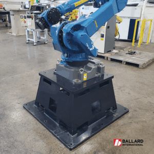 FANUC Robot Riser Pedestal Stand Mount Base 600 mm tall. Designed for FANUC M-710 Series Robot Models: M-710iC & M-710iD. In stock and ready to ship