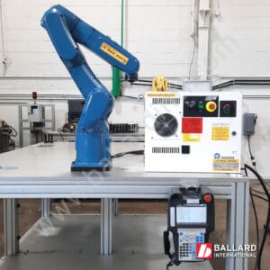 FANUC LR Mate 200iD/7L with R30iB Mate Plus and teach pendant under power complete used industrial robot system F255273