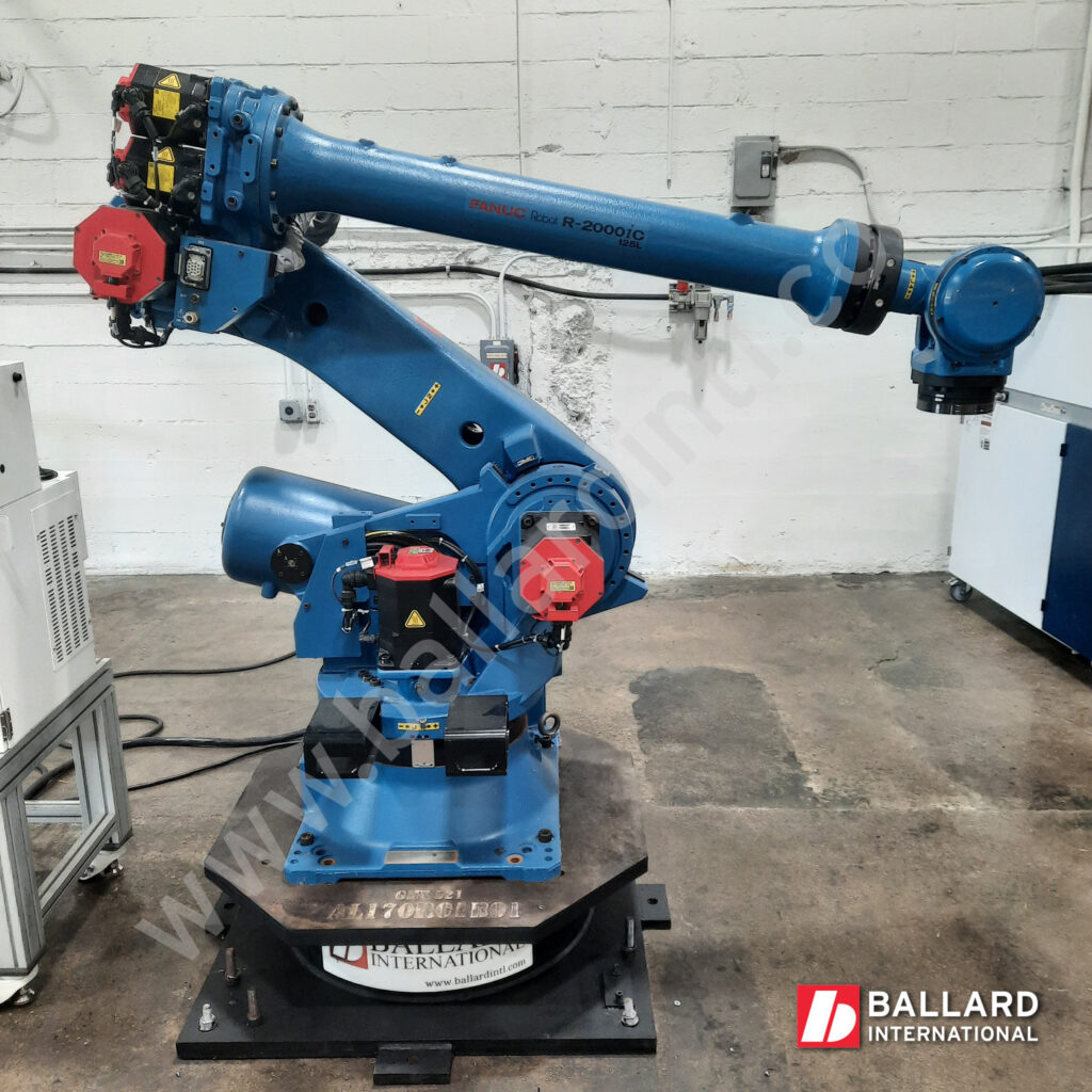 FANUC R-2000iC/125L with R30iB Plus Controller, complete used industrial robot system F265563