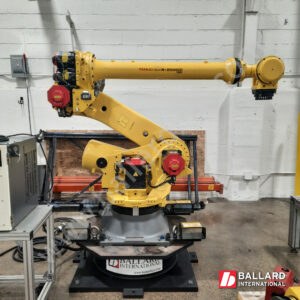 FANUC R-2000iC/125L used industrial robot complete system with r30ib plus controller cables and teach pendant low hours F218640