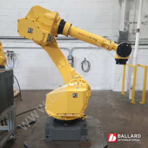 FANUC M-710iC/50 used industrial robot tested under power in good condition low hours complete system with R30iB plus controller cables and teach pendant F250660